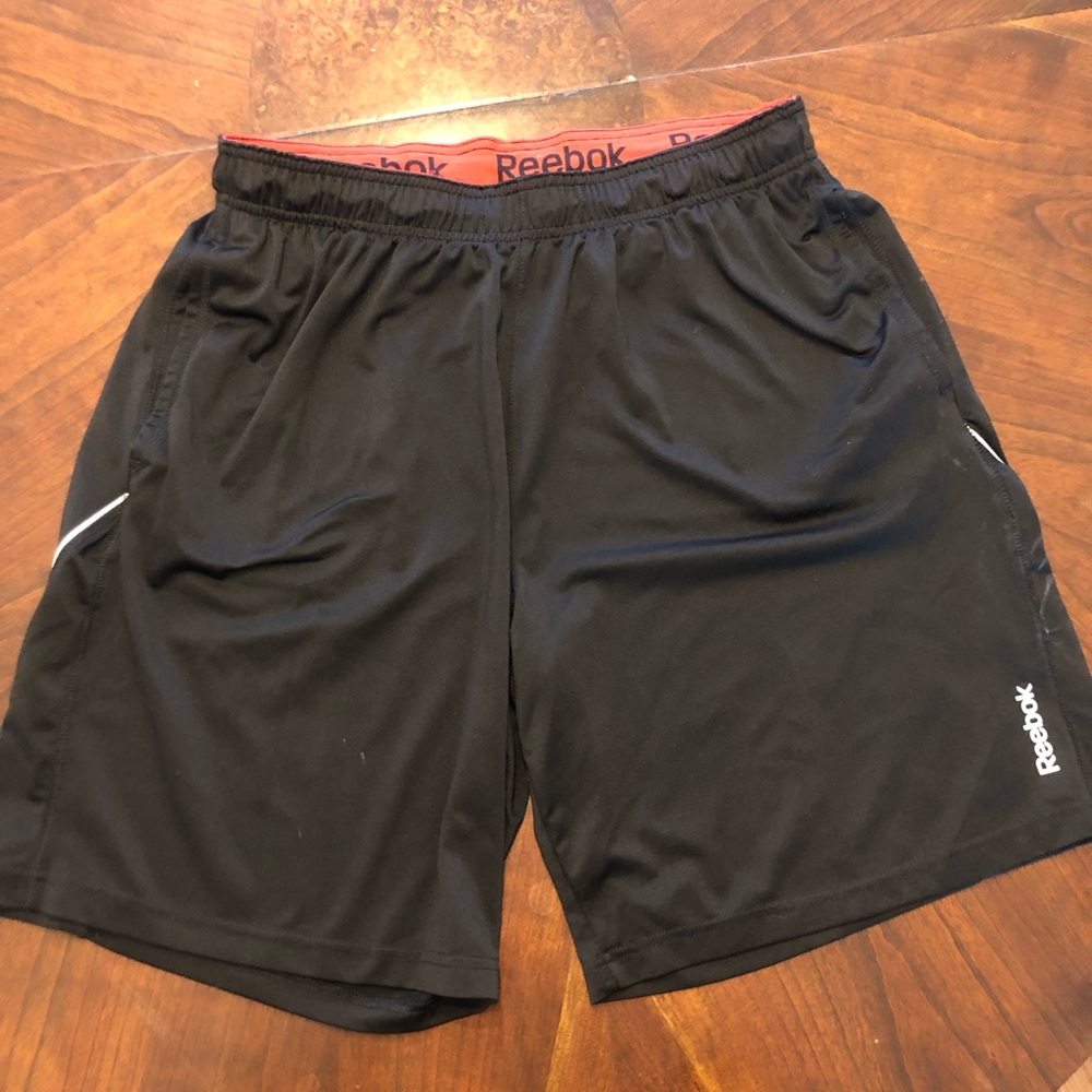 Black Reebok Gym Shorts - Medium